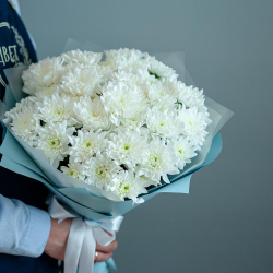 Монобукет из хризантем Baltica размер S