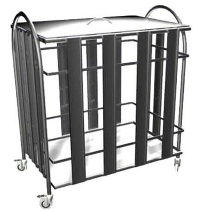 Столик-тележка для хозяйственных нужд СИ-2-01 (ХН)