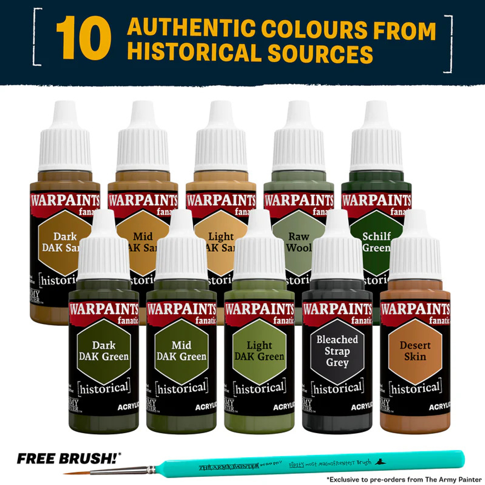Historical Paint Set: WWII German Afrika Korps