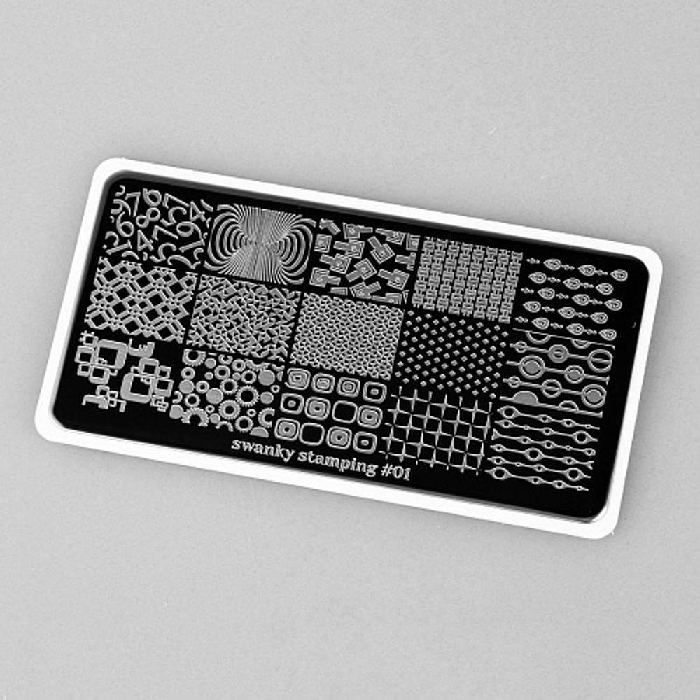 Пластина Swanky Stamping 01