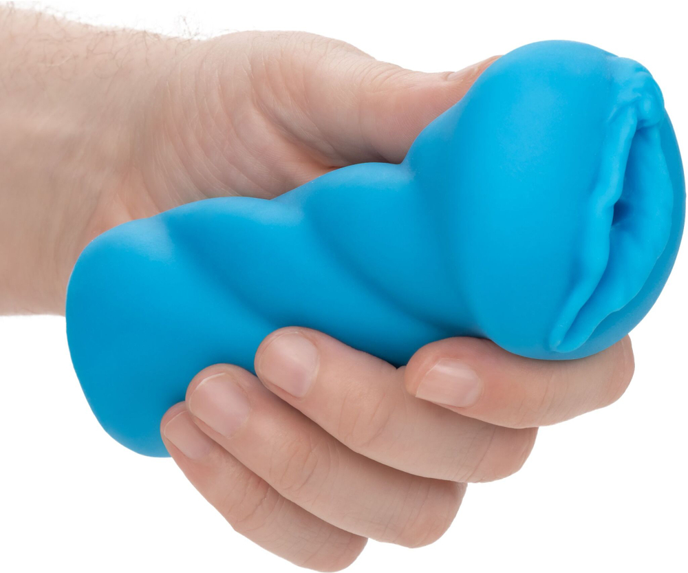 Голубой мастурбатор-вагина Stroker Bunny (Цвет: голубой)