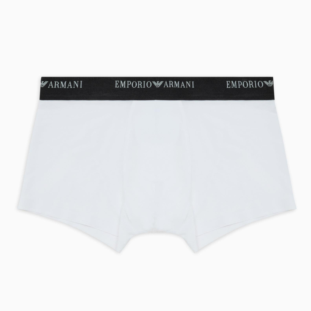 Мужские трусы хипсы белые Emporio Armani 111847_4F511 00010