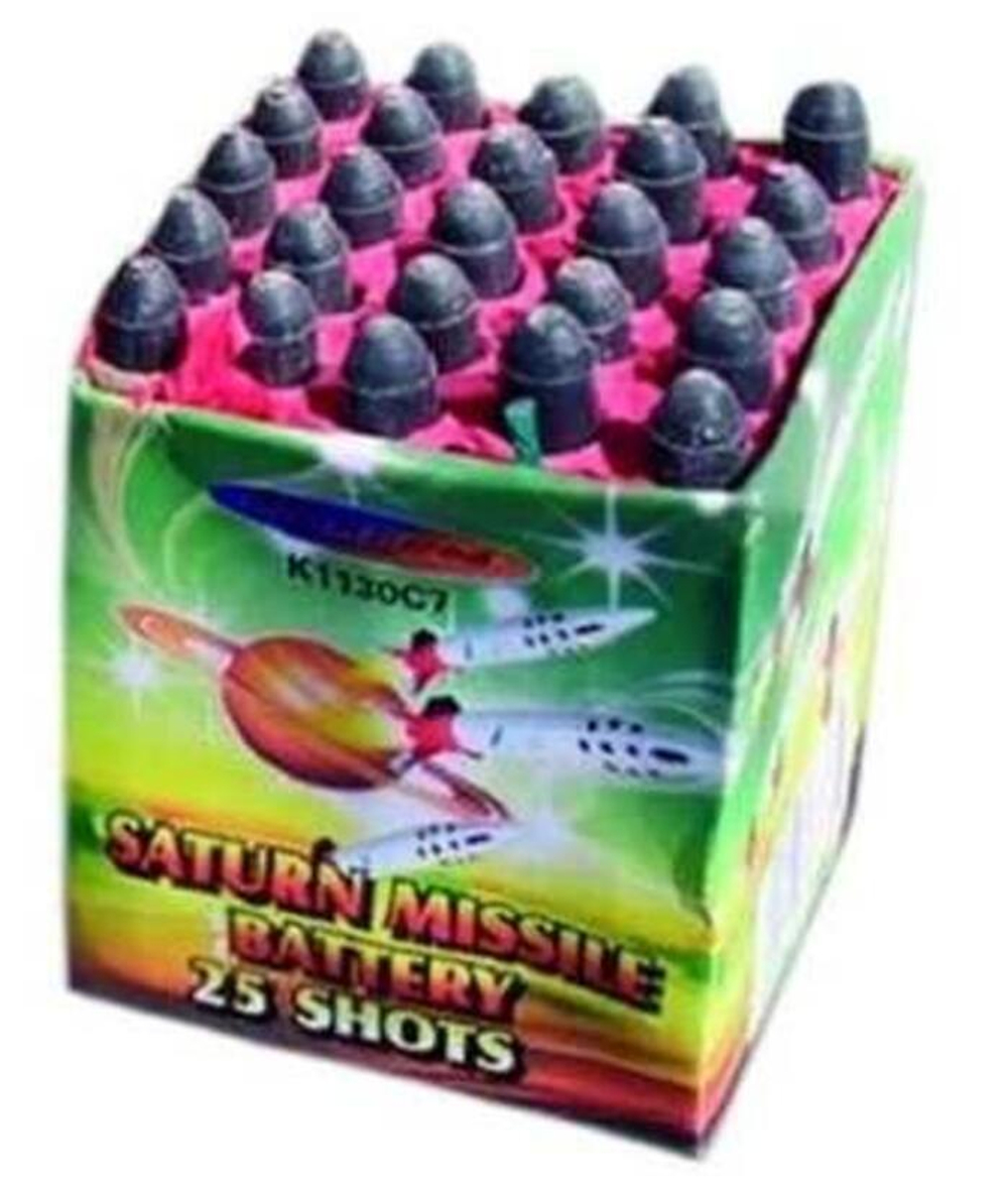 Батарея салютов "Saturn Missile Battery" K1130C7  25 залпов