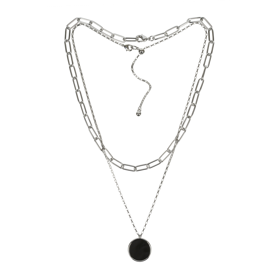 Колье Fiore Luna Onyx B2003NM-N02.1 BW/S
