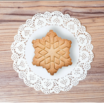 Форма для вырезки теста "Снежинка"