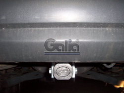 Фаркоп оцинкованный Galia F114A для Ford Galaxy 2006-2015, Ford S-MAX 2006-2015(паспорт и сертификат в комплекте)(без электрики)