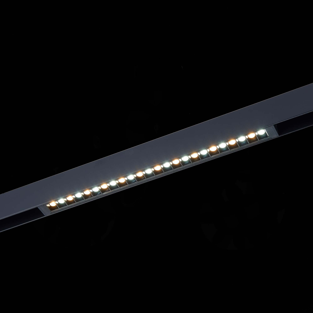 ST655.496.18 Св-к трек. SMART Черный LED 1*18W 2700K-6000K 1 550Lm Ra&gt;90 24 IP20 L410xW25xH41 220V