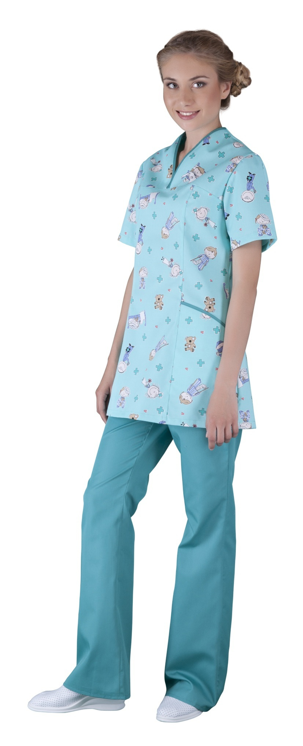 Брюки медицинские женские Б-101