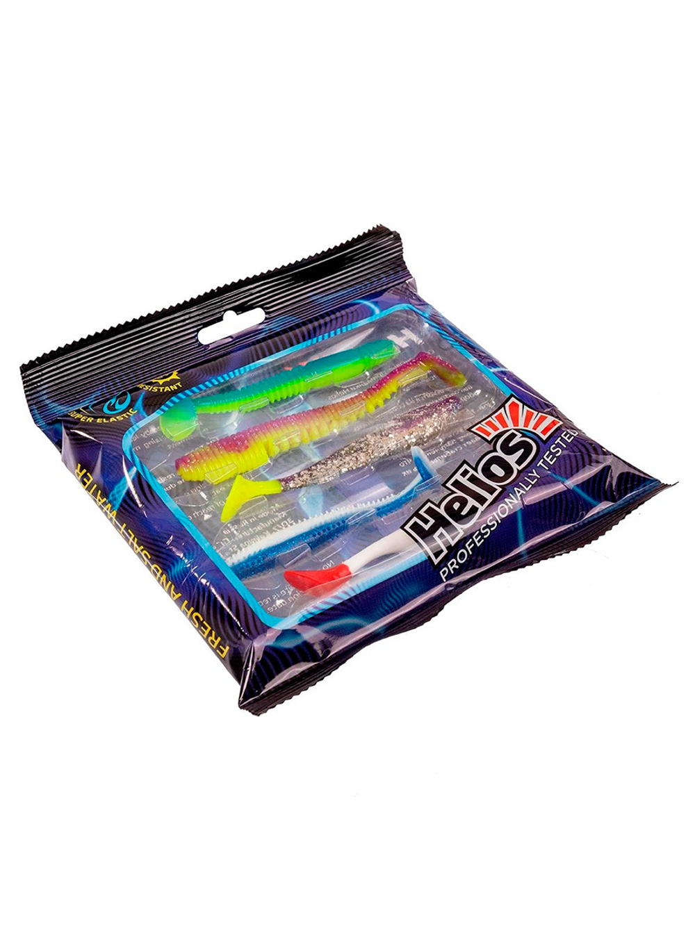 Набор приманок Helios на судака. Река 5шт/упак SET#1 (HS-ZR-SET1)