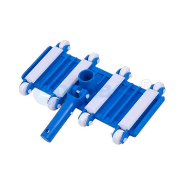 Щетка-насадка AML прямоугольная с колесами крепление зажим (T70D)