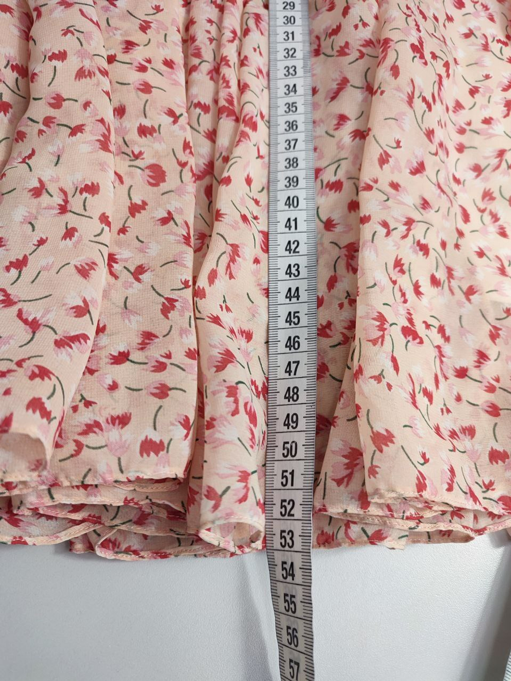 Юбка с цветочным принтом 40-42 размер