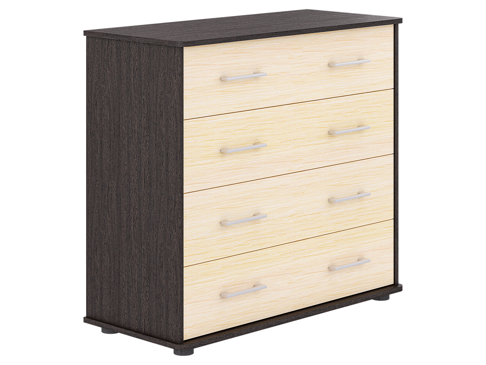 Комод-02 Венге/молоко