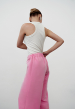 Hot pink pants