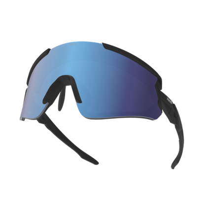 Спортивные очки HILX Ronin Matt Black / Blue Polarized Lens