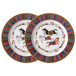 НАБОР ТАРЕЛОК ЗАКУСОЧНЫХ LEFARD "PASSAGE" 2 ШТ. 22,5 СМ (КОР=24НАБ.)