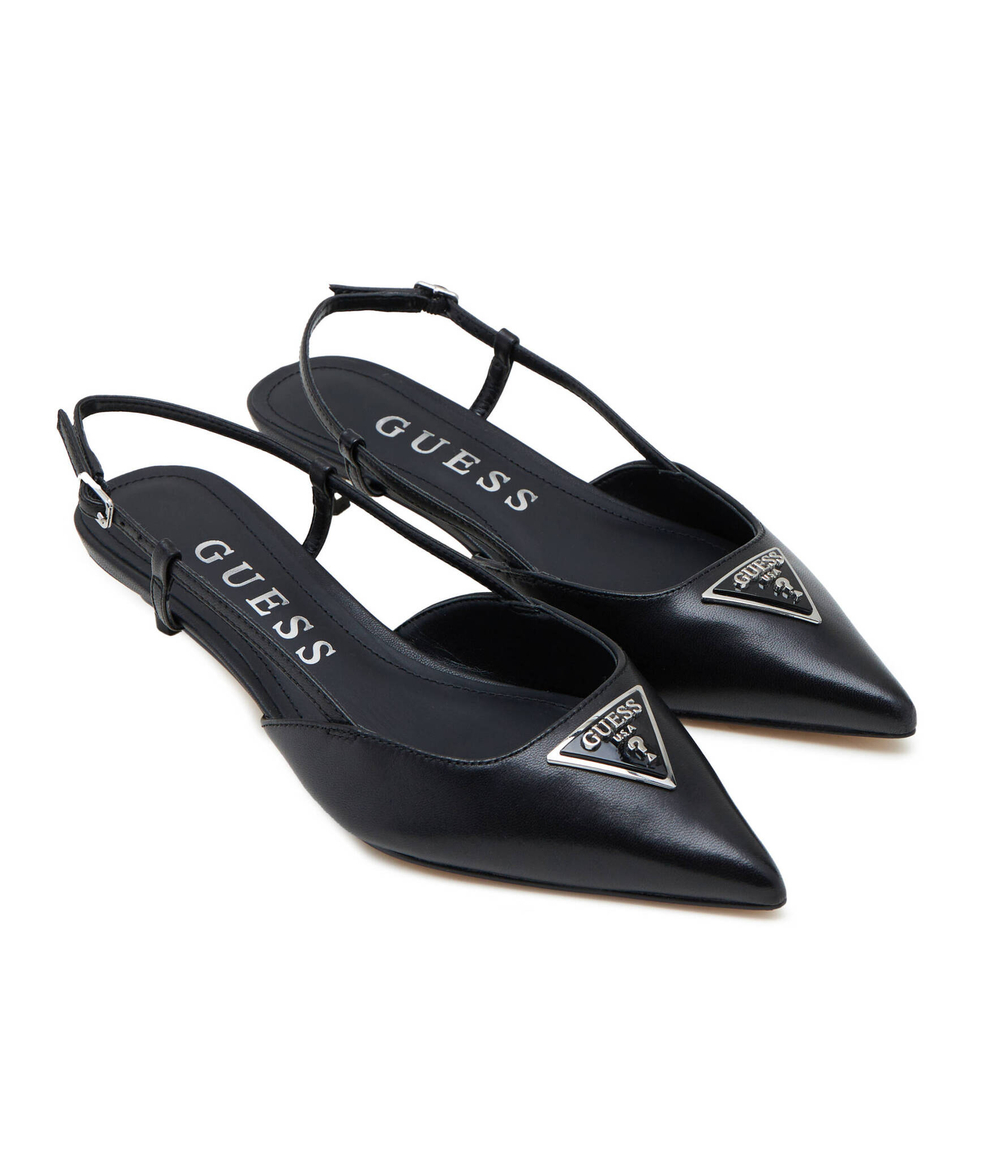 Кожаные туфли Guess - черный(FLPJES LEA05)