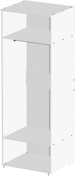 Шкаф для одежды без дверей глубиной 600