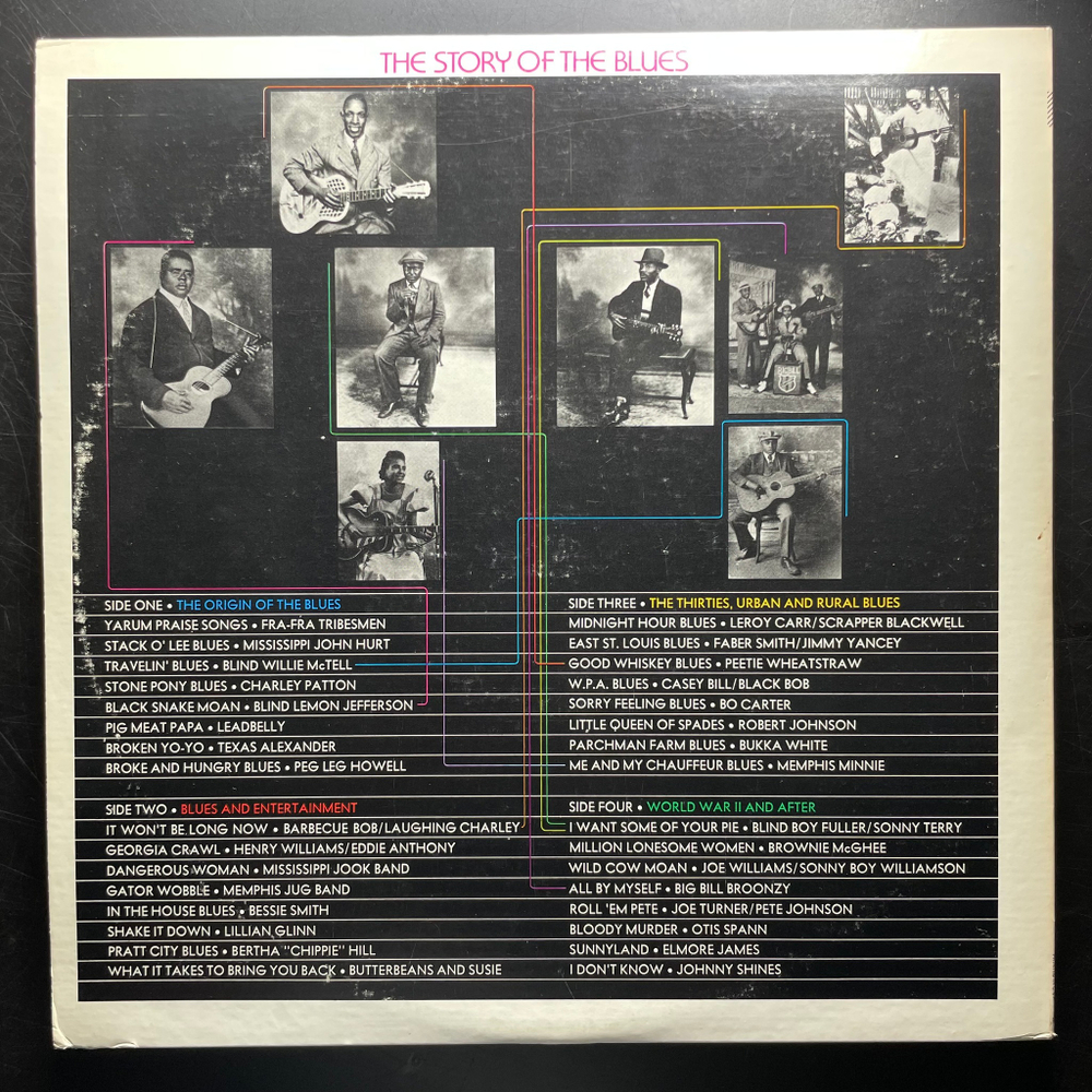 Сборник The Story Of The Blues 2LP (США 1970г.)