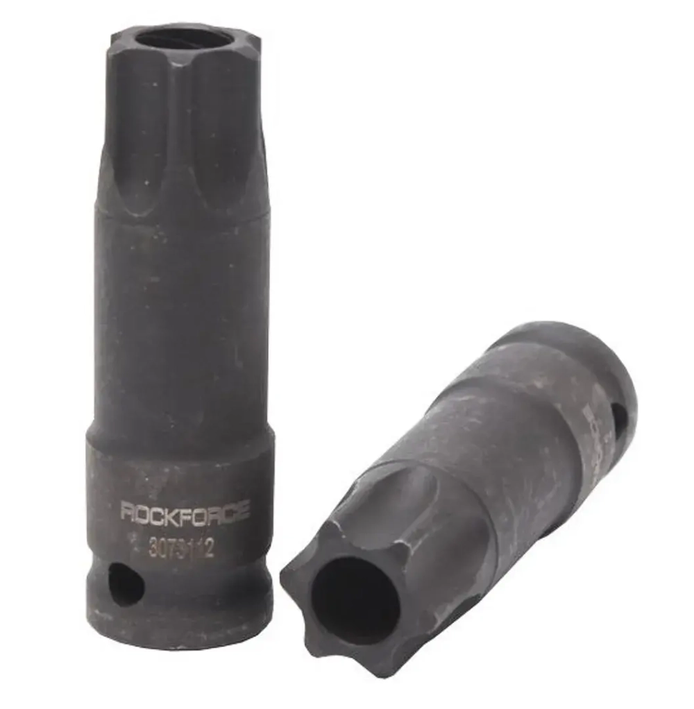 Головка-бита TORX ударная TH30 с отверстием, 1/2'' RockForce##Rock FORCE RF-24607830T