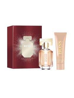 BOSS THE SCENT lady set (30ml edp + 50ml b/lotion)