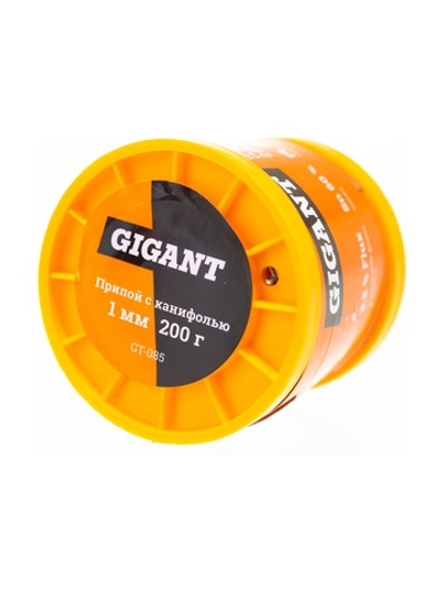 Припой Sn60 Pb40, трубка 1 мм, 200 г Gigant GT-085