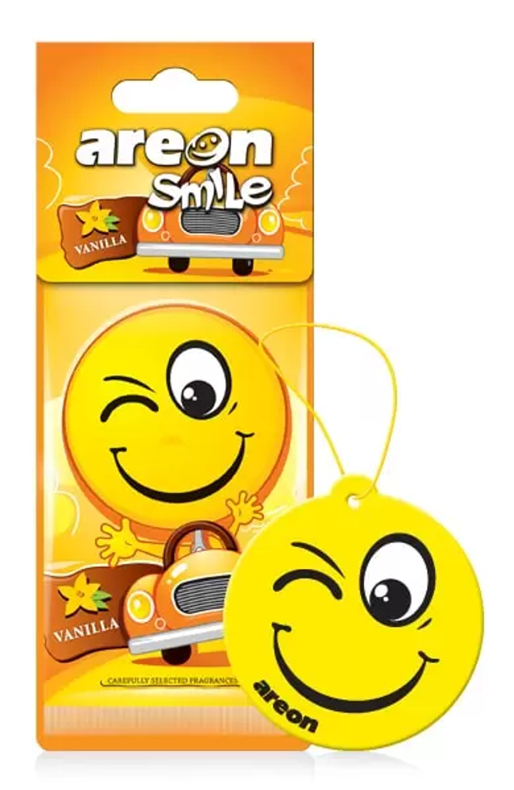 Ароматизатор на зеркало Areon Smile, ваниль