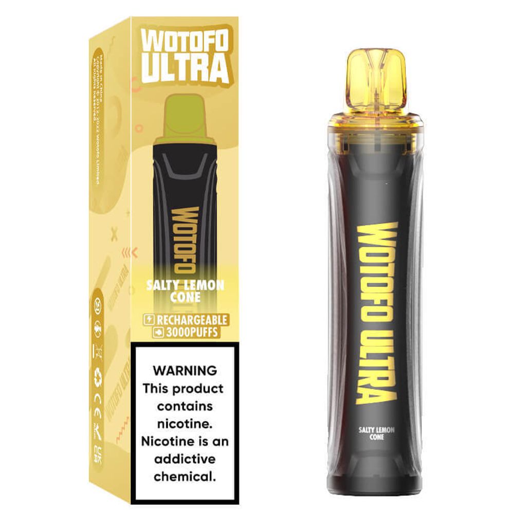 WOTOFO Ultra Vape Pen - Salty Lemon Cone (5% nic)