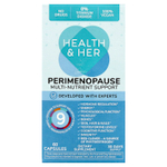Health and Her, Perimenopause, поддержка нескольких питательных веществ, 60 капсул