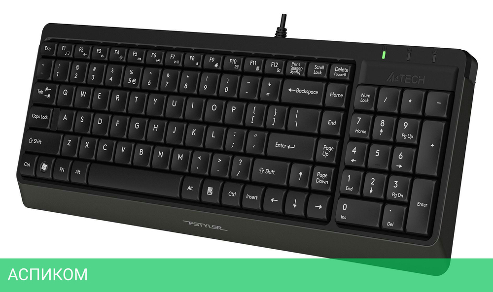 Набор периферии A4Tech Fstyler F1512 Black