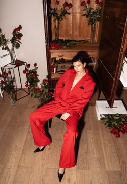 Брюки прямого кроя