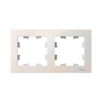 Рамка 2-м AtlasDesign универс. жемчуж. SE ATN000402
