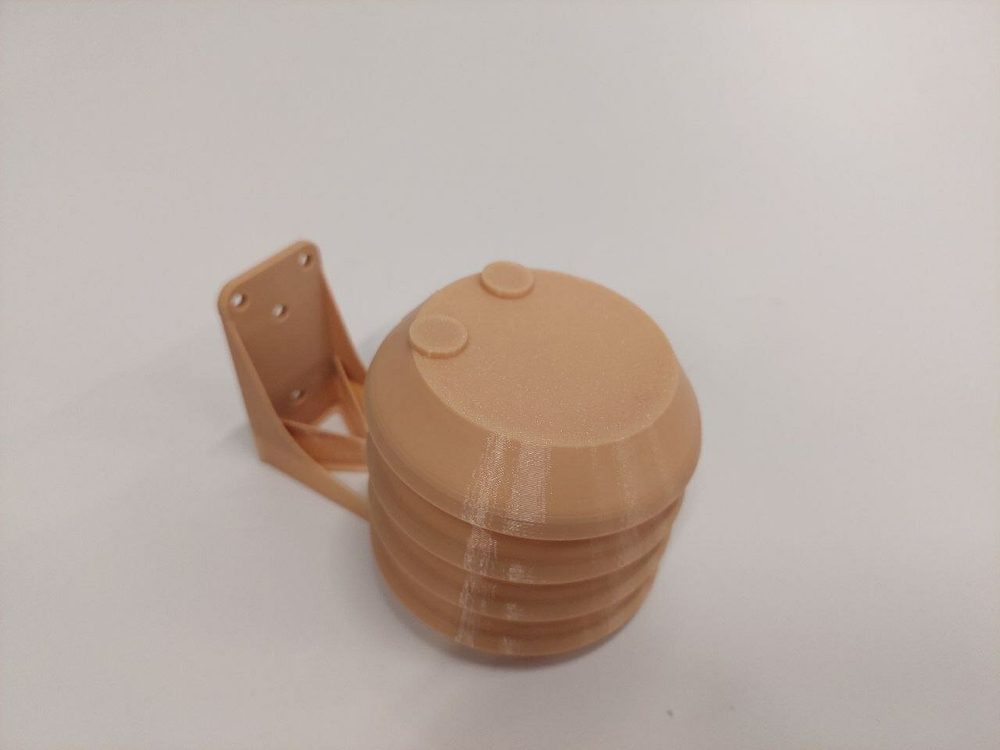 Уценка! Экран Cтивенсона для температурного датчика Xiaomi-Aqara WSDCGQ11LM, светло-коричневый, 3D дефект