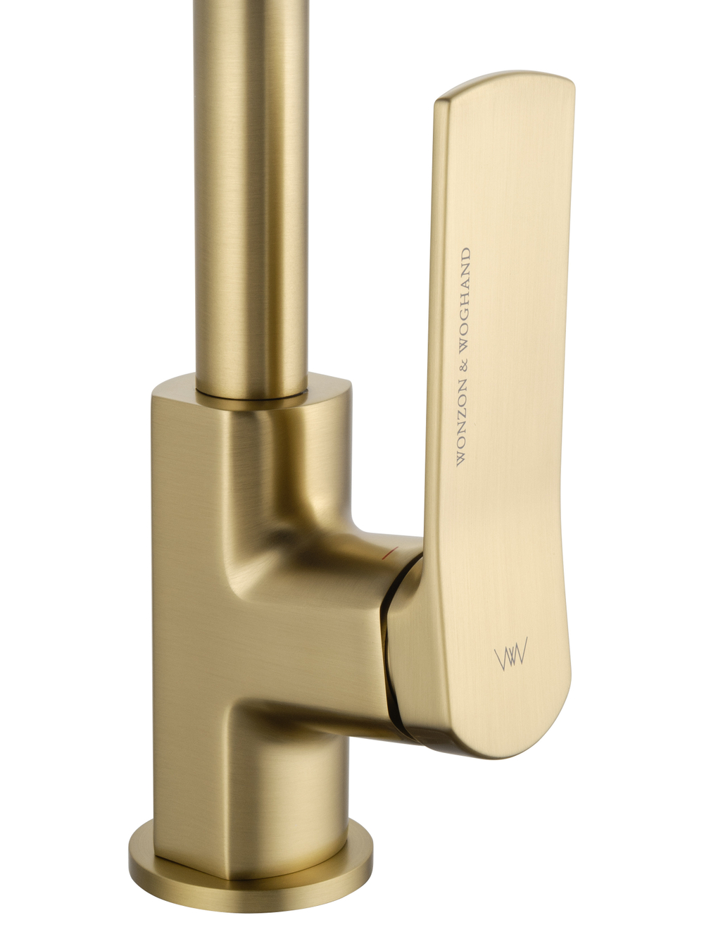 Смеситель для кухни WONZON & WOGHAND, Брашированное золото (WW-L1006-BG)