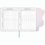 Дневник 1-11 класс 48 л., обложка кожзам (твердая), магнитный клапан, ЮНЛАНДИЯ, "ФЛАМИНГО", 105954