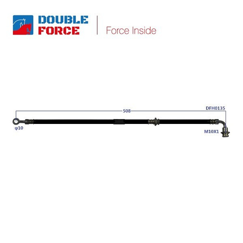 Шланг тормозной Double Force DFH0135