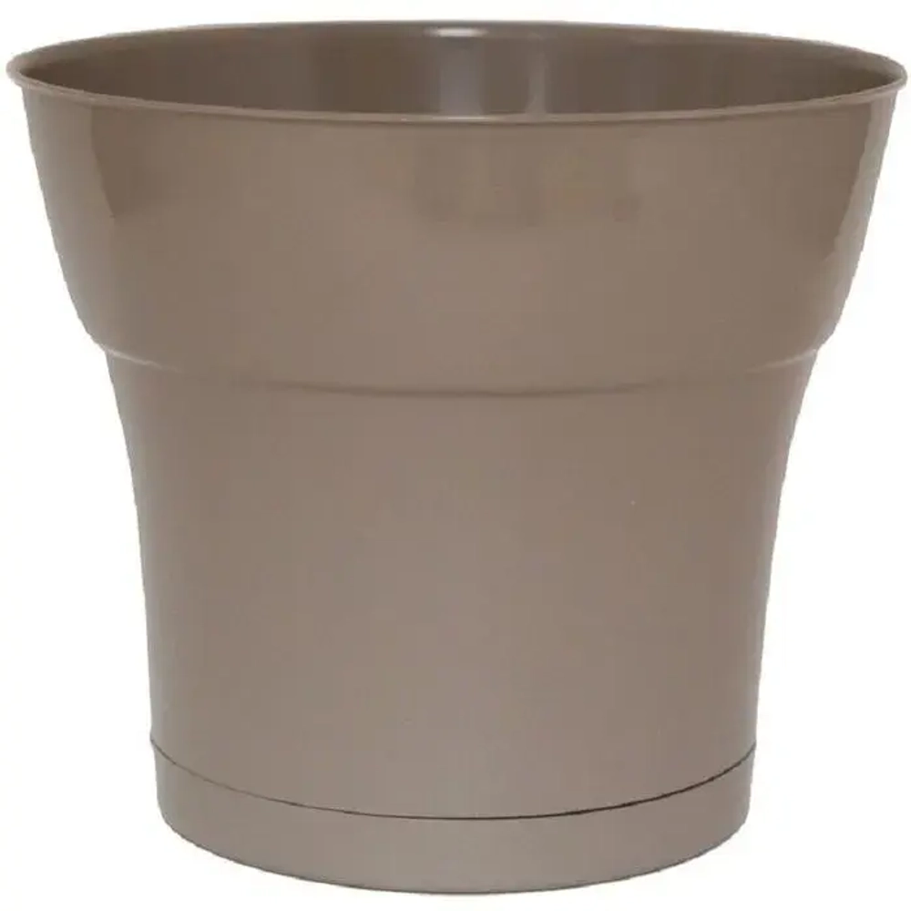 Горшок Тоскана, D15, 1,45 л, фраппе с поддоном