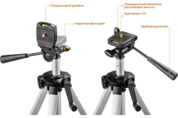 Линейный лазерный нивелир ЗУБР Крест-2D 34907-2