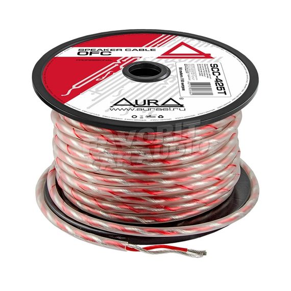 Акустический кабель AURA SCC-425T 2.5мм² TOFC луженая медь (50) витой
