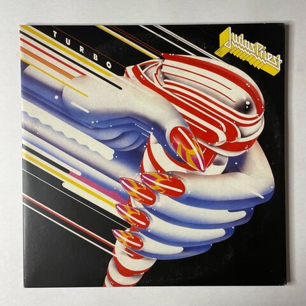 Винтажная виниловая пластинка LP Judas Priest Turbo (UK 2010) (White Vinyl)
