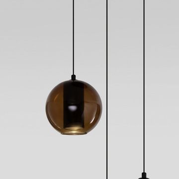 Подвесной светильник 50258/3 LED дымчатый/ бежевый/ шоколад Cobble Eurosvet