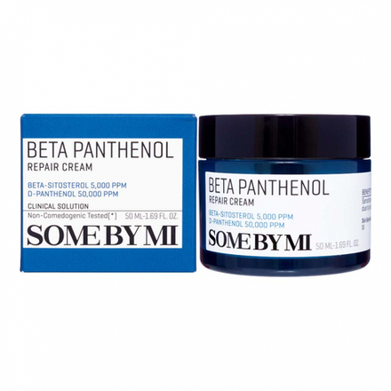 SOME BY MI BETA PANTHENOL REPAIR CREAM Восстанавливающий и успокаивающий крем для лица с пантенолом 50мл