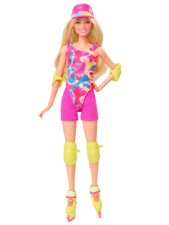 Кукла Барби The Movie Марго Робби на роликах HRB04