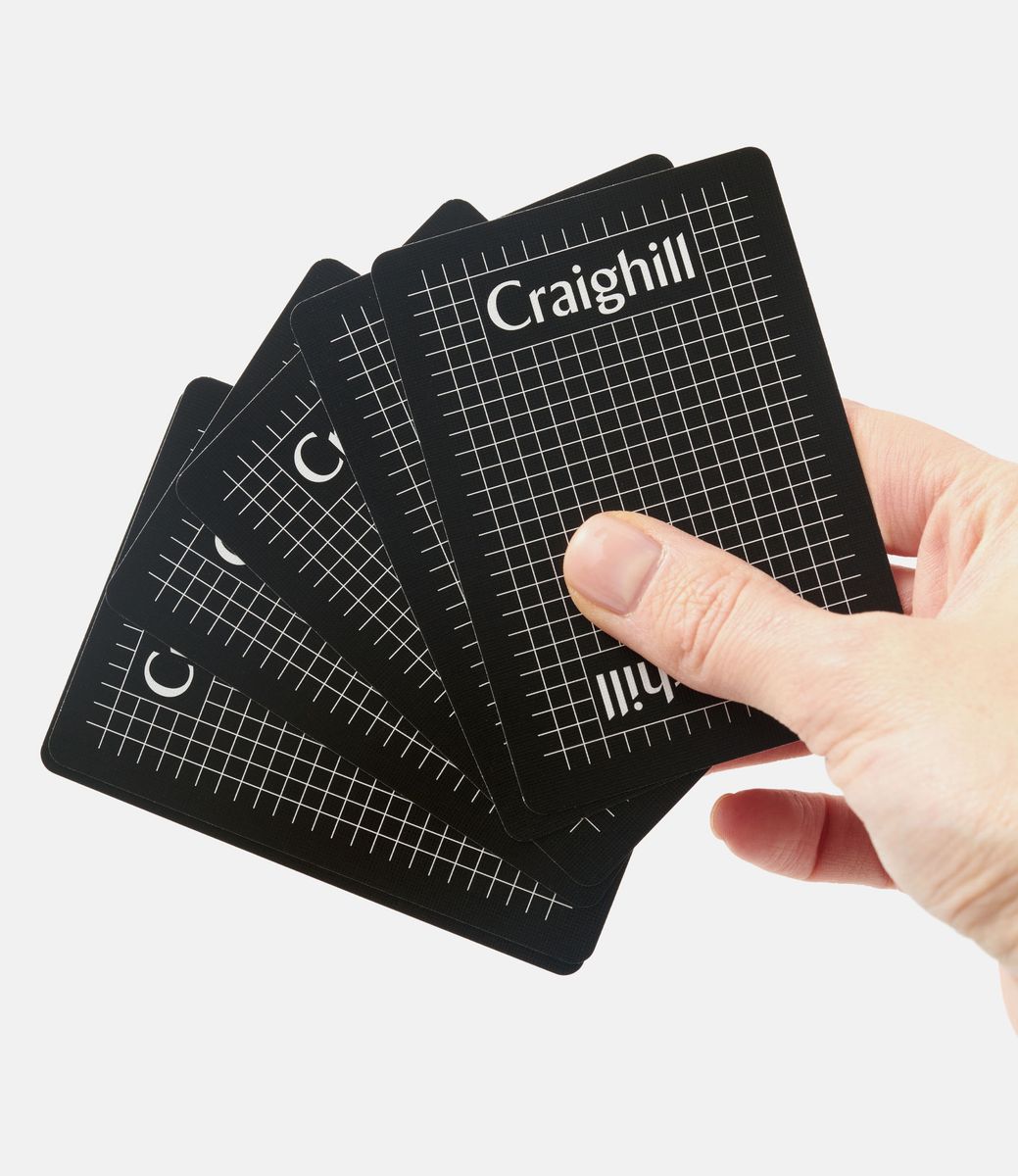 Craighill Playing Cards Black — игральные карты