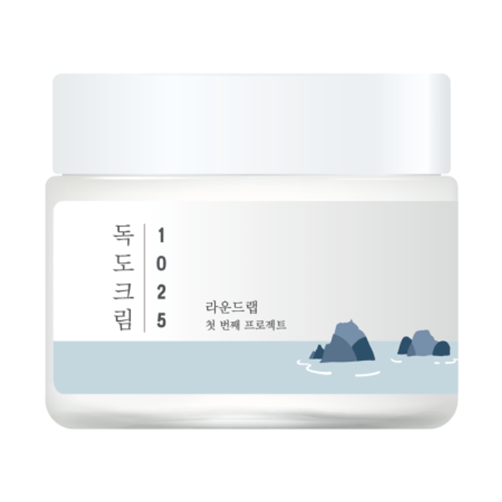 ROUND LAB Легкий увлажняющий крем с морской водой  1025 Dokdo Light Cream 80 ml