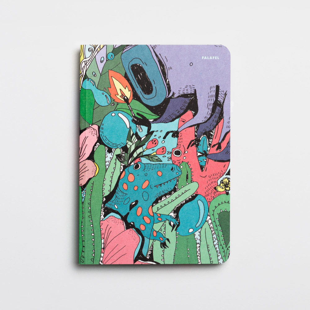 Блокнот в точку Falafel Acid Garden A5