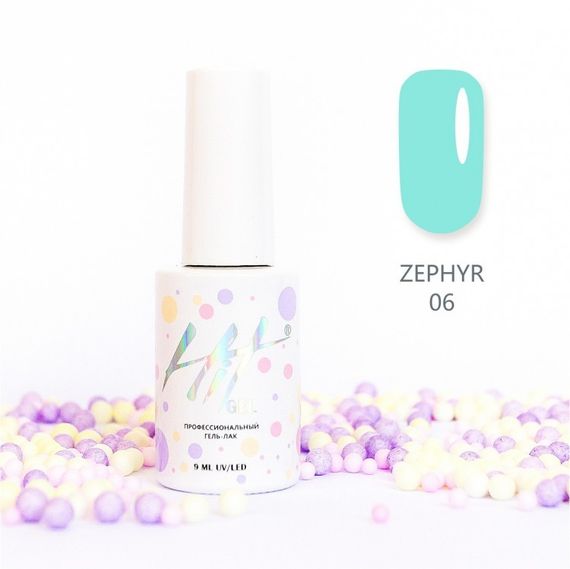 Гель-лак ТМ &quot;HIT gel&quot; №06 Zephyr, 9 мл