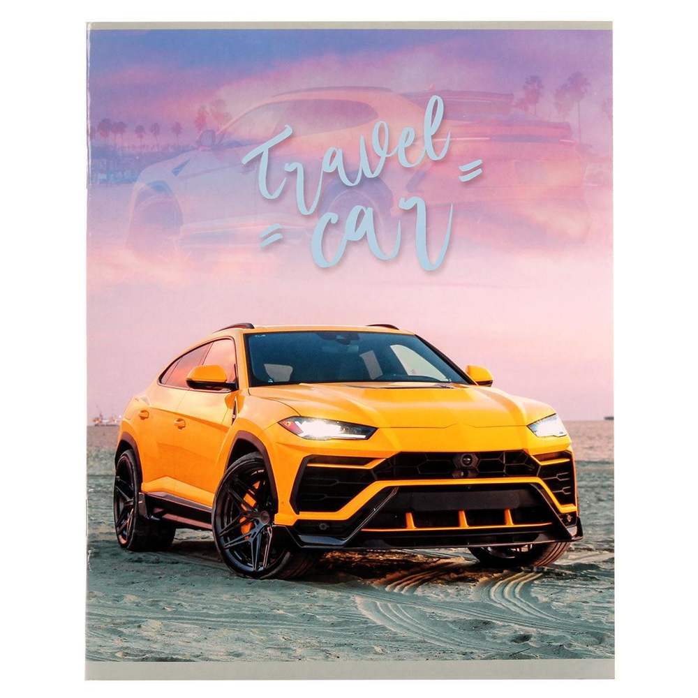 Тетрадь школьная А5 48л. клетка офсет №1 (обложка картон) в ассорт. (КПК)