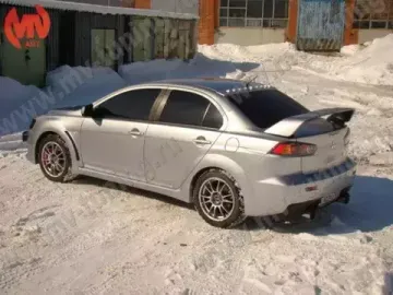 Козырек на крышу с 9 зубьями для Mitsubishi Lancer 10