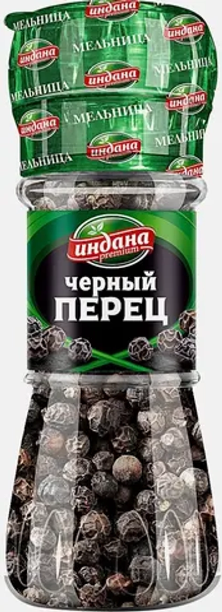 Приправа Индана Перец Premium черный горошек 38г