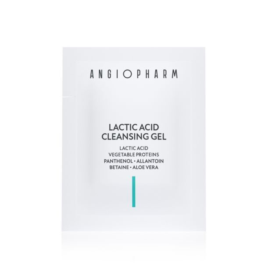 ANGIOPHARM ГЕЛЬ ДЛЯ УМЫВАНИЯ С МОЛОЧНОЙ КИСЛОТОЙ, 3 мл | LACTIC ACID CLEANSING GEL